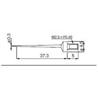 テクロック　測定子　ZS-543　1個　（直送品）