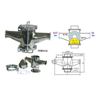 カネテック 粘液体用マグネットフィルタ PCMH4ー25 1台（直送品）