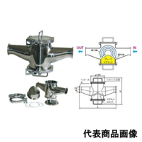 カネテック 粘液体用マグネットフィルタ PCMH4ー30 1台（直送品）