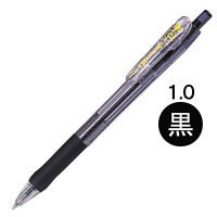 ゼブラ タプリクリップボールペン 0.4mm 黒 BNH5-BK 1本 - アスクル