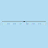 【コーンバー】 三甲 コーンバーM（φ34）青白 2m 8Y1112-00 1本