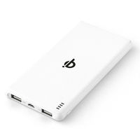 磁気研究所 Qi対応ワイヤレスモバイルバッテリー 8.000mAh HD-MBW8000WH 1個