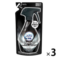 【アウトレット】ファブリーズ 布用 ファブリーズメン 香りが残らない つめかえ用 320mL 1セット（3個入） 消臭スプレー P&G
