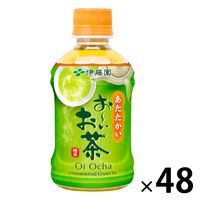 伊藤園 ホットPET おーいお茶 緑茶 275ml レンチン対応 1セット（48本）