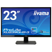 iiyama 23インチワイド液晶モニターProLite XU2390HS-B3 フルHD(1920×1080)/HDMI/D-sub/DVI-D 1台