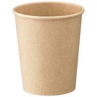 【アウトレット】ペーパーカップ　未晒し　7オンス（210ml）　1セット（300個：50個入×6袋） オリジナル