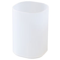 無印良品 ポリプロピレンブラシ・ペンシルスタンド 約71×71×103mm 良品計画