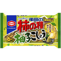 亀田製菓 亀田の柿の種柚子こしょう味 182g 1セット（3袋入）