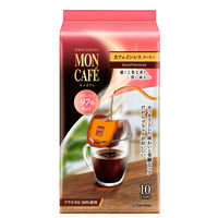 【ドリップコーヒー】片岡物産 モンカフェ カフェインレスコーヒー 1パック（10袋入）