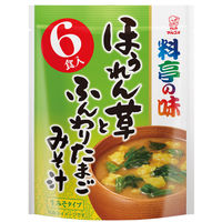 マルコメ マルコメお徳用料亭の味ほうれん草と卵 1袋（6食入）