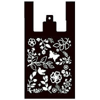 ヘッズ　レジ袋再生タイプ　M　黒　0.019×240×450×140mm　AL-RE-M　1袋（100枚入）