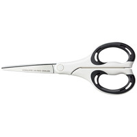 コクヨ　ハサミ　エアロフィット（ワイドハンドル）グルー白　ハサーP210NLM