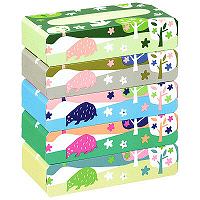 【アウトレット】アスクル　オリジナルティッシュ　かどまる　ハリネズミ　1ケース（60箱入） オリジナル