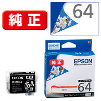 エプソン（EPSON） 純正インク ICMB64 マットブラック IC64シリーズ 1個