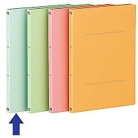 【アウトレット】アスクル　フラットファイルPPラミネートタイプ　A4タテ307×230mm　ブルー　87761　1袋（10冊入）