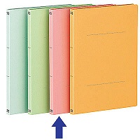 【アウトレット】アスクル　フラットファイルPPラミネートタイプ　A4タテ307×230mm　ピンク　87764　1袋（10冊入）