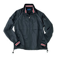 セロリー　62055　配色リブ ブルゾン グレー　S　（直送品）