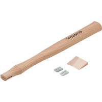 トラスコ中山 TRUSCO 片手ハンマー TKHー25用木柄 楔付 TKH-25K 1本(1個) 288-9650（直送品）
