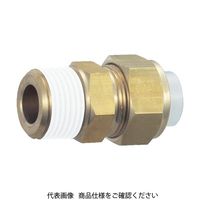 トラスコ中山 TRUSCO クイックシール継手 コネクタ φ10X8 呼びR3/8 TS-10X8-03C 1個 257-4462（直送品）