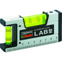 トラスコ中山 TRUSCO 箱型アルミレベル 100mm LAB-100 1個(1本) 229-6977（直送品）