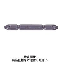 長堀工業 ナック アルミサッシ用ドライバービット 差込6.35xNo.2x110L 4WY2110 1セット(10本) 296-2225（直送品）