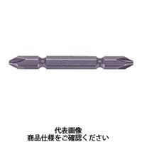 長堀工業 ナック タッピングねじ用ドライバービット 差込6.35xNo.2x100L 3WT2100 1セット(10本) 296-2250（直送品）