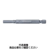 長堀工業 ナック ヘキサゴンドライバービット 差込6.35x対辺3mmx100L 3C3010 1セット(10本) 324-8976（直送品）