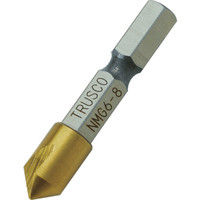 トラスコ中山 TRUSCO 六角軸ナイスメンG 1枚刃 8mm チタンコーティング NMG6-8 1本 391-1683（直送品）