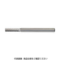 トラスコ中山 TRUSCO 超硬バー 円筒型 Φ3X刃長14X軸3 シングルカット TB1A030S 1本 384-0247（直送品）