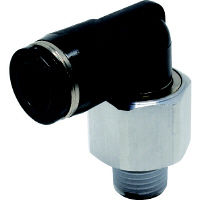 日本ピスコ ピスコ ロータリジョイント エルボチューブ10ネジR1/4 RL10-02 1個 378-2816（直送品）