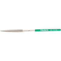 トラスコ中山 TRUSCO ダイヤモンドヤスリ 精密用#170 半丸 1本入 全長140mmX刃長50mm(10本組サイズ) GS-10-HA 1本（直送品）