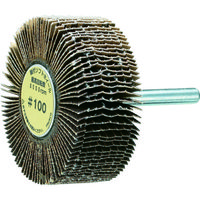 トラスコ中山 TRUSCO 軸付ソフトホイール 外径80X厚25X軸6 (5個入) 粒度#240 240# YS825 240 1箱(5個)（直送品）