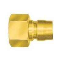 日東工器 日東 TSPカプラ 真ちゅう製(おねじ取付用プラグ) 相手側R3/4(00575) 6TPF BRASS 1個 113-4795（直送品）