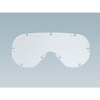 トラスコ中山 TRUSCO ゴーグル型保護メガネ用スペアレンズ TSG16・20用 (5枚入) TSG-1620-SP 1パック(5枚)（直送品）