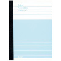 【アウトレット】オリジナルノート再生紙100%　A6　B罫　1パック（10冊入）