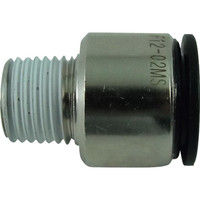 千代田通商 チヨダ ファイブ六角穴付メイルコネクター 12mm・R1/4 F12-02MS 1個 158-4995（直送品）