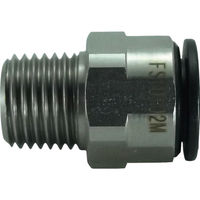 千代田通商 チヨダ ファイブSUSメイルコネクタ 10mm・R1/4 FS10-02M 1個 222-9340（直送品）