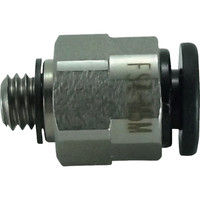 千代田通商 チヨダ ファイブSUSメイルコネクタ 4mm・M5X0.8 FS4-M5M 1個 222-9234（直送品）