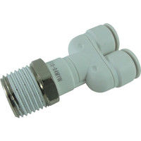 千代田通商 チヨダ ファイブメイルブランチワイ W(白)10mm・R1/2 F10-04MYW 1個 313-6205（直送品）