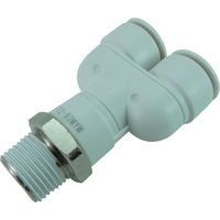 千代田通商 チヨダ ファイブメイルブランチワイ W(白)12mm・R3/8 F12-03MYW 1個 313-6345（直送品）