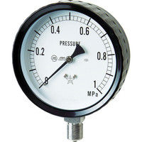 右下精器製造 右下 ステンレス圧力計（A枠立型・φ100） 圧力レンジ0～0.10MPa G411-261-0.1MP 332-8147（直送品）
