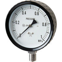 右下精器製造 右下 ステンレス圧力計（A枠立型・φ60） 圧力レンジ0～1.00MPa G211-161-1MP 1個 332-8023（直送品）