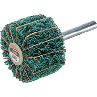 トラスコ中山 TRUSCO ナイロンミックスホイール 外径50X厚25X軸6 80♯(5個入) FM5025-80 1箱(5個)（直送品）