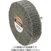 トラスコ中山 TRUSCO ナイロンミックスホイール外径100X厚25X軸6 400# 5個入 FM1025-400 1箱(5個) 173-0339（直送品）