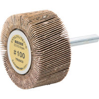 トラスコ中山 TRUSCO ミラクルフラップホイール 外径50X厚25X軸6 5個入 #100 100# MR5025 100 1箱(5個)（直送品）
