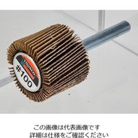 トラスコ中山 TRUSCO ミラクルフラップホイール 外径30X厚25X軸6 5個入 #240 240# MR3025 240 1箱(5個)（直送品）