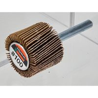 トラスコ中山 TRUSCO ミラクルフラップホイール 外径30X厚25X軸6 5個入 #120 120# MR3025 120 1箱(5個)（直送品）