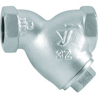 ヨシタケ Y形ストレーナ(80メ) 32A SY-5-80M-32A 1台 382-5418（直送品）