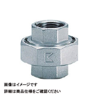 キッツ KITZ ステンレス製ユニオン呼び径6A (1/8インチ) PU-6A 1個 164-0453（直送品）