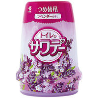 使用不可サワデー  トイレ用 つめ替用 こころ落ち着くラベンダーの香り 芳香剤 140g 小林製薬